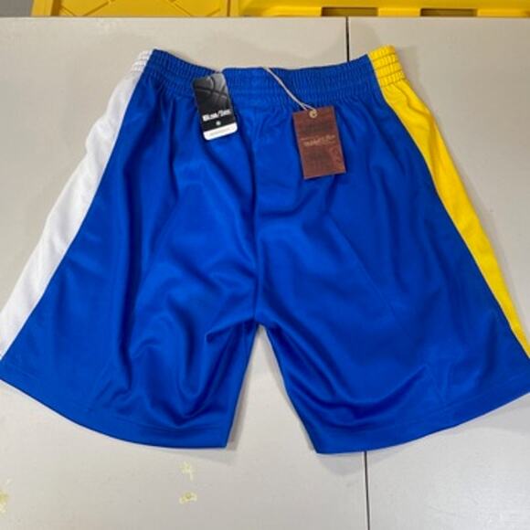 Denver Nuggets Mitchell & Ness Blown Out Logo Shorts - Picture 2 of 2